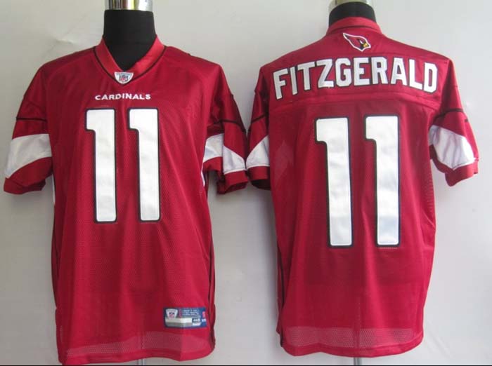 Arizona Cardinals #11 Larry Fitzgerald Kelly Green St. Patricks Day Jersey  - Men - Bluefink