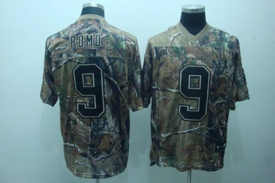 tony romo camo jersey