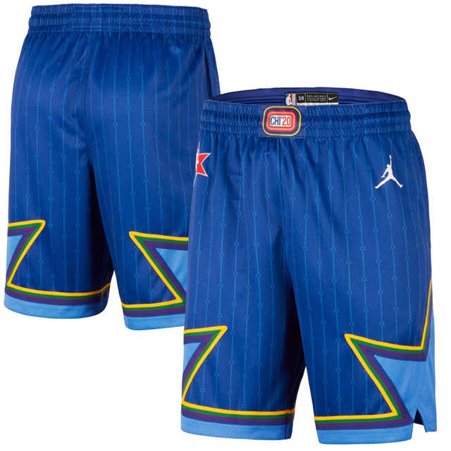 Jordan Brand Blue 2020 NBA All-Star Game Swingman Shorts