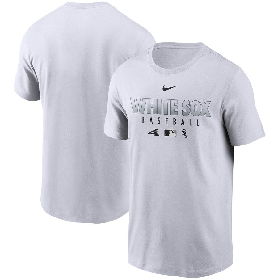 Men's Chicago White Sox Nike White Authentic Collection Team Performance T-Shirt