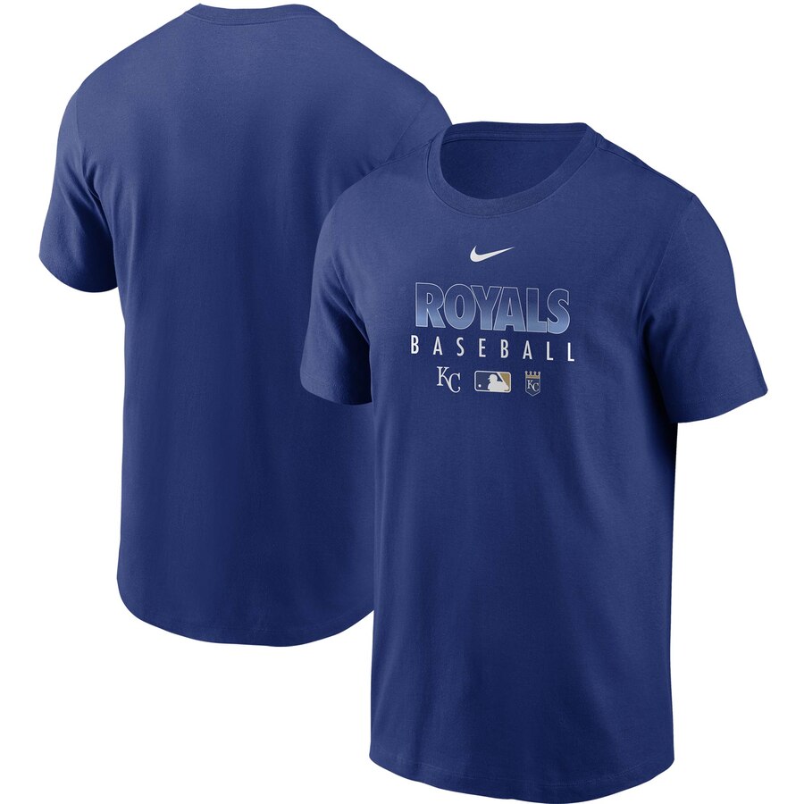 Men's Kansas City Royals Nike Royal Authentic Collection Team Performance T-Shirt