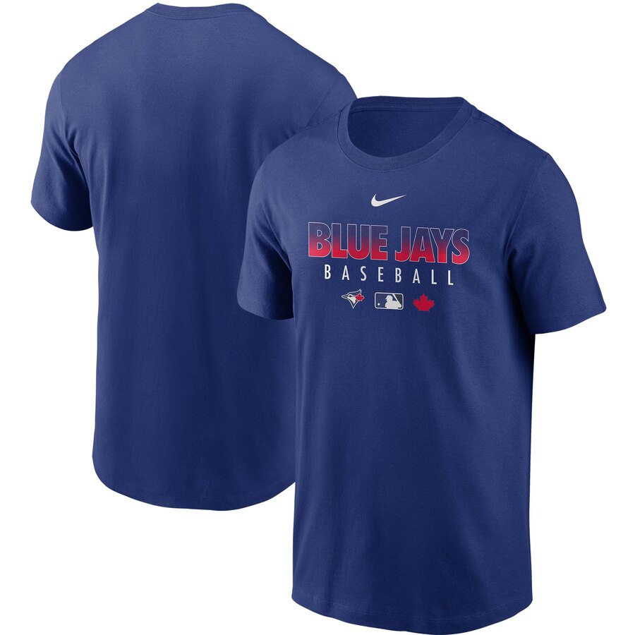 Men's Toronto Blue Jays Nike Royal Authentic Collection Team Performance T-Shirt