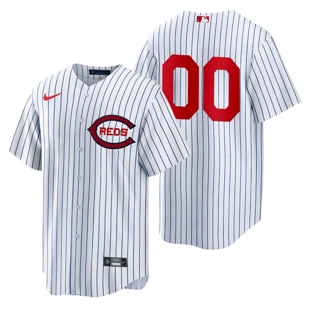 Cincinnati Reds Custom Men's 2022 Field of Dreams MLB Game Jersey - White