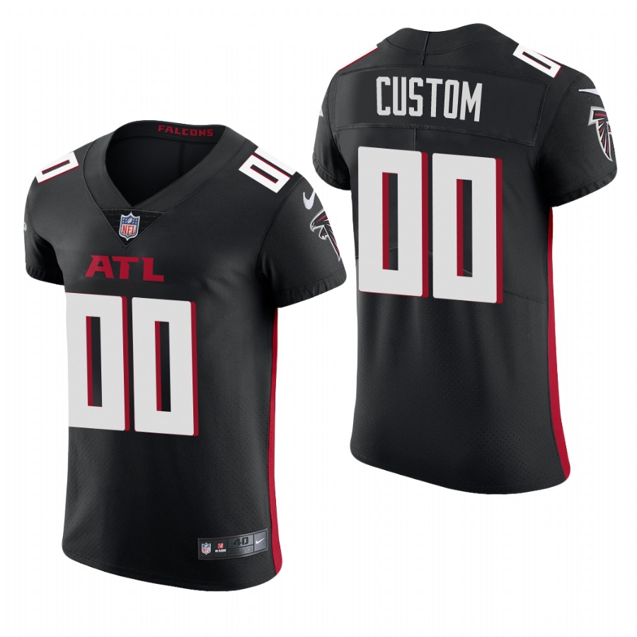 Altanta Falcons Custom Nike Men's Black Team Color Men's Stitched NFL 2020 Vapor Untouchable Elite Jersey