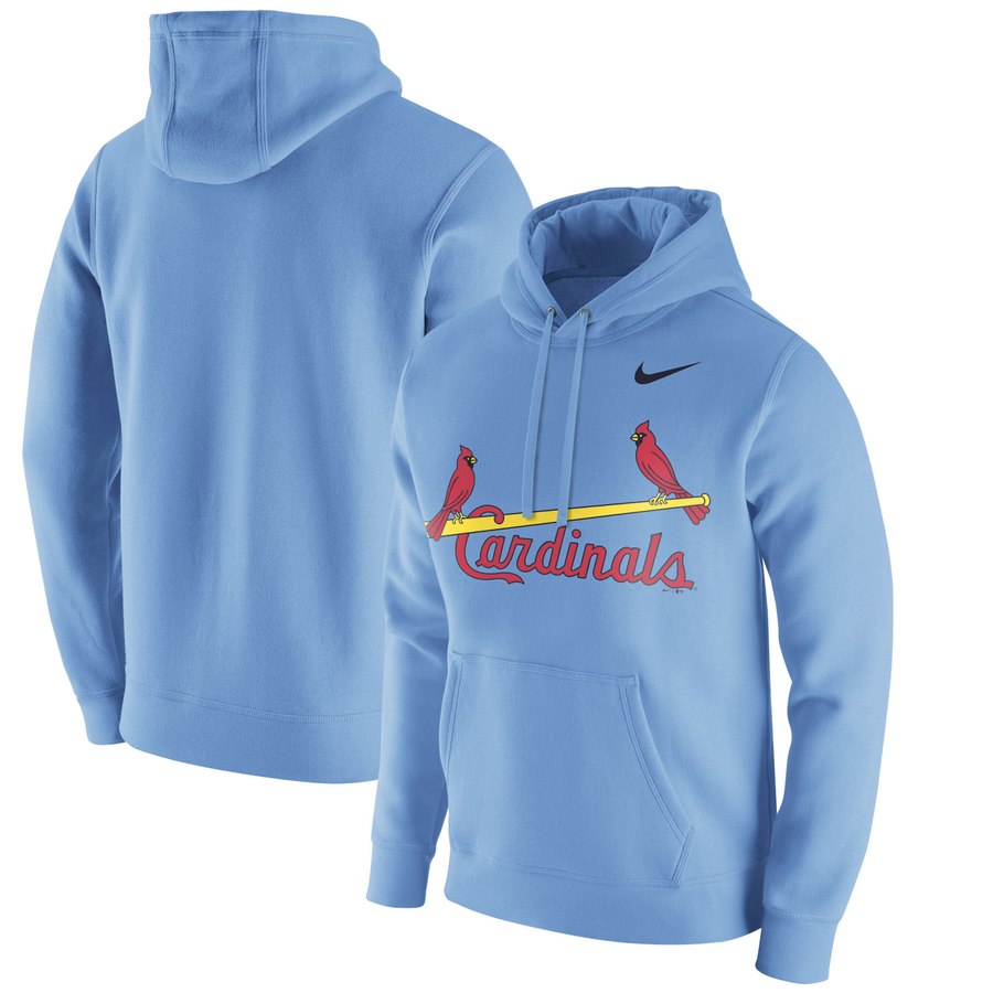 St. Louis Cardinals Nike Franchise Hoodie Blue