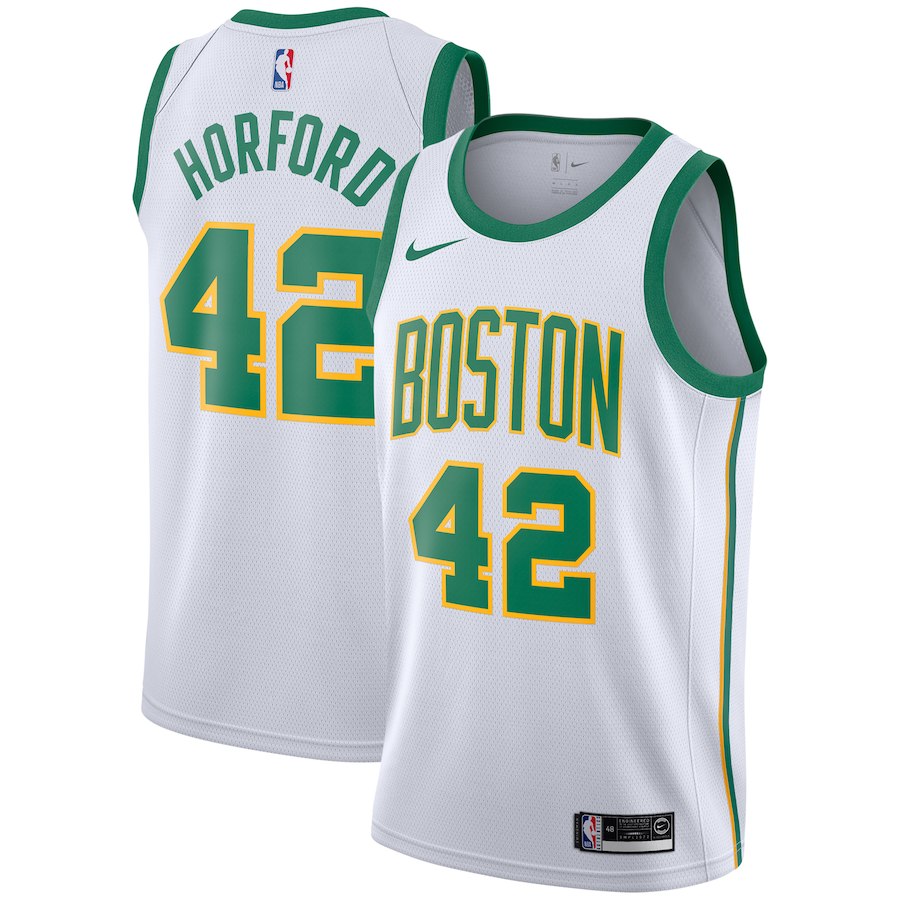 Nike Celtics #42 Al Horford White NBA Swingman City Edition 2018/19 Jersey