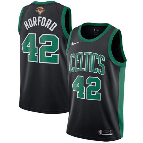 Nike Celtics #42 Al Horford Black 2022 NBA Finals Swingman Statement Edition Jersey