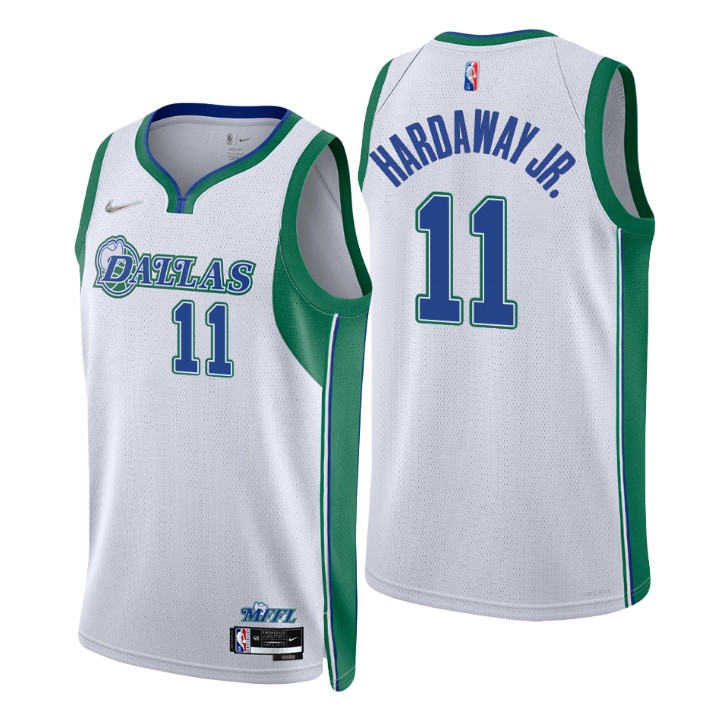 Dallas Mavericks #11 Tim Hardaway Jr. Men's Nike White 2021/22 Swingman NBA Jersey - City Edition