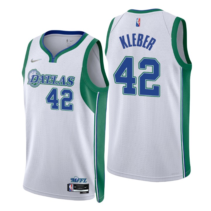 Dallas Mavericks #42 Maxi Kleber Men's Nike White 2021/22 Swingman NBA Jersey - City Edition