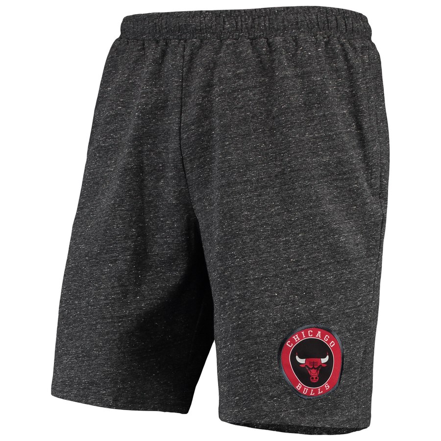 Chicago Bulls Concepts Sport Pitch Knit Jam Shorts Charcoal