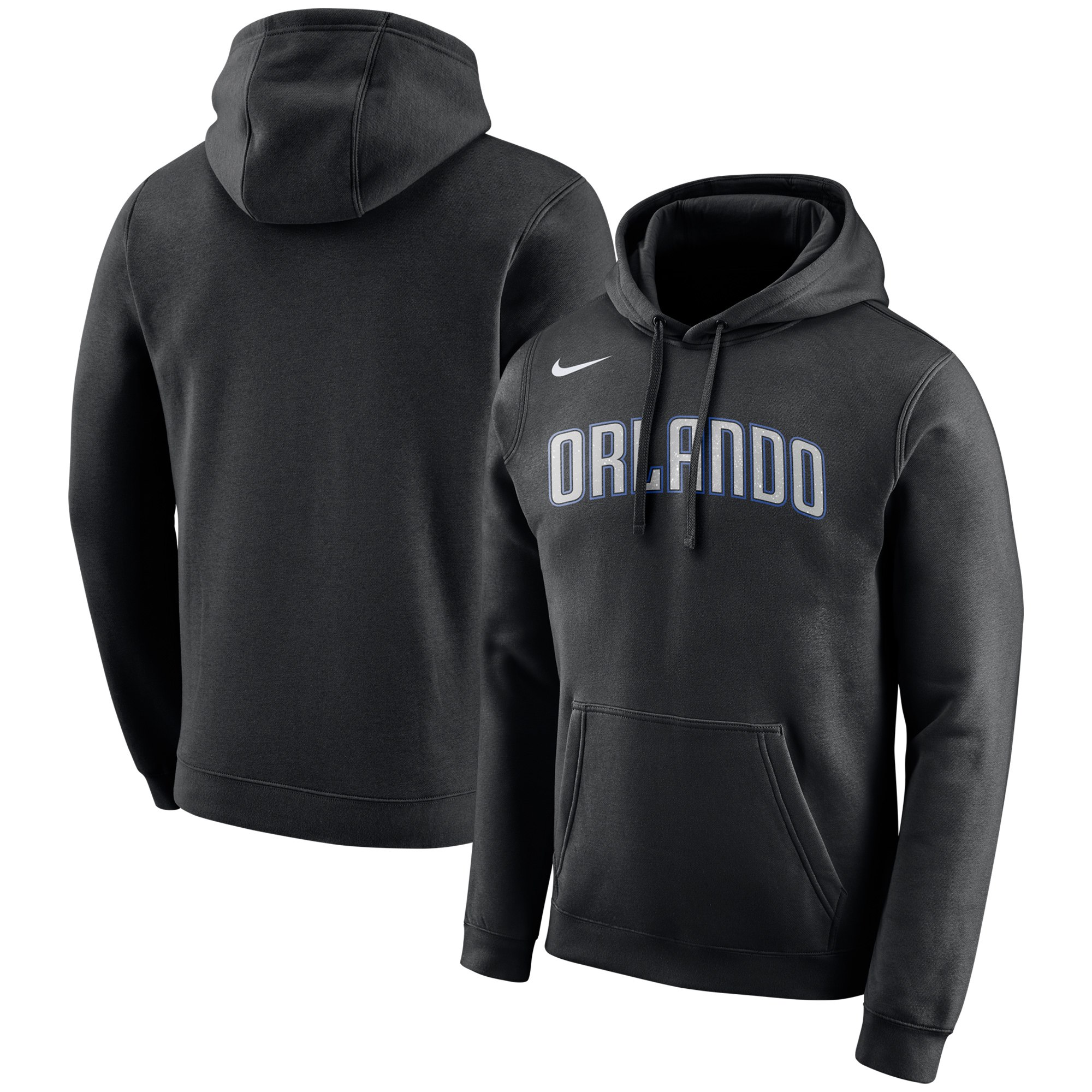 Orlando Magic Nike City Edition Logo Essential Pullover Hoodie Black