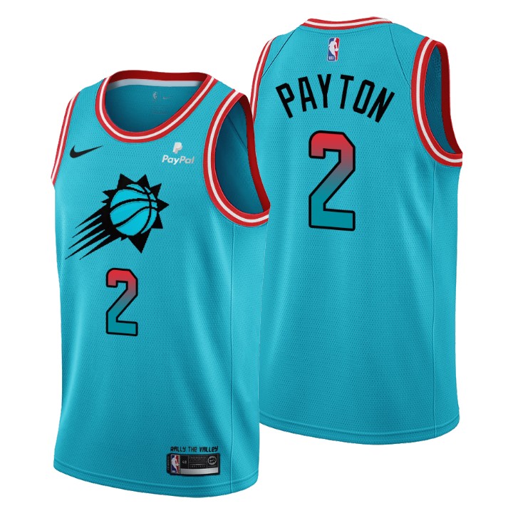 Nike Suns #2 Elfrid Payton Men's 2022-23 City Edition NBA Jersey - Cherry Blossom Blue