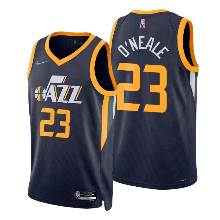 Nike Jazz #23 Royce O'Neale Navy Men's 2021-22 NBA 75th Anniversary Diamond Swingman Jersey - Icon Edition