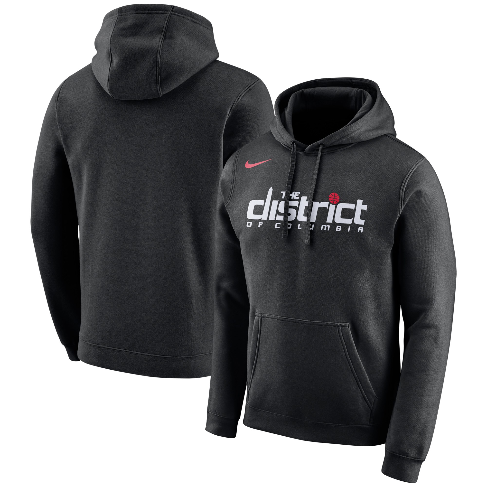 Washington Wizards Nike City Edition Logo Essential Pullover Hoodie Black