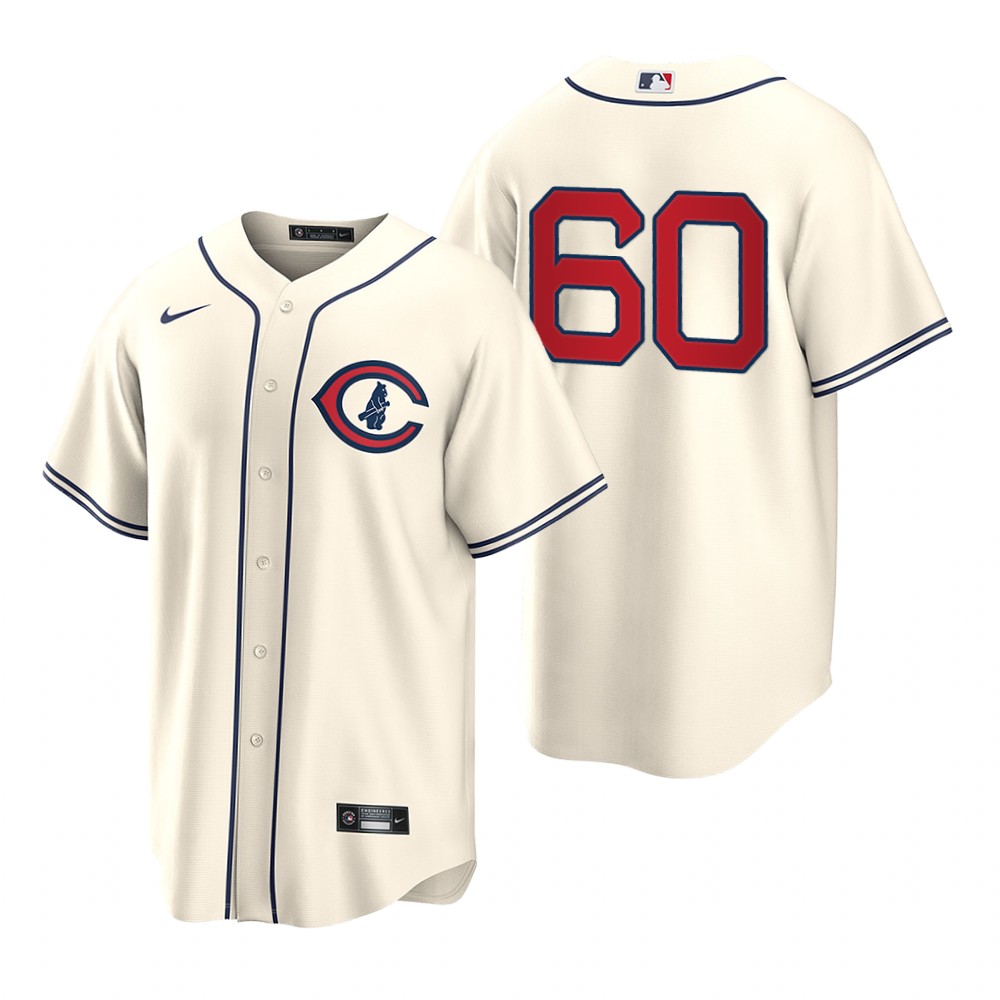 Chicago Cubs #60 Mychal Givens Men's 2022 Field of Dreams MLB Game Jersey - Cream