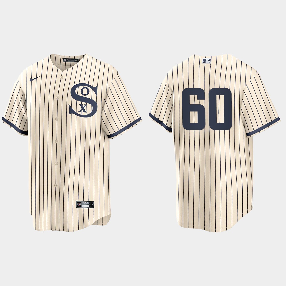 Chicago White Sox #60 Dallas Keuchel Men's Nike White 2021 Field of Dreams Game MLB Jersey