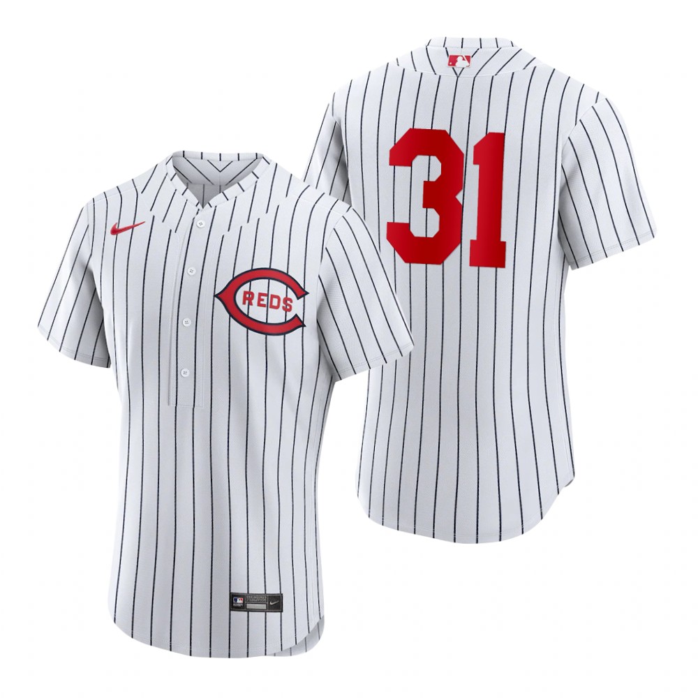 Cincinnati Reds #31 Mike Minor Men's 2022 Field of Dreams MLB Authentic Jersey - White