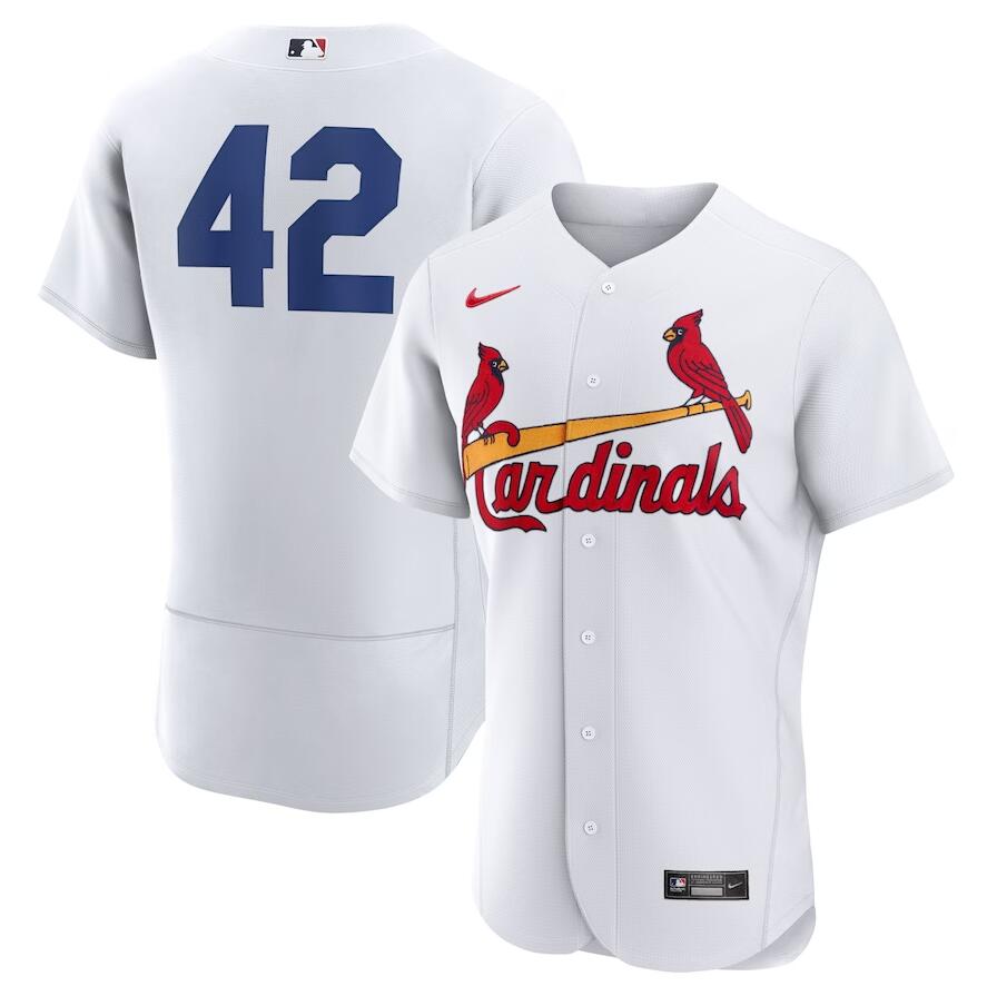 St. Louis Cardinals 2023 Jackie Robinson Day White Men's Nike Authentic Jersey