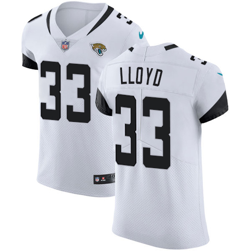 Nike Jaguars #33 Devin Lloyd White Men's Stitched NFL Vapor Untouchable Elite Jersey