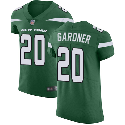 Nike Jets #20 Ahmad Sauce Gardner Green Team Color Men's Stitched NFL Vapor Untouchable Elite Jersey