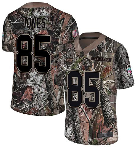 Nike Buccaneers #85 Julio Jones Camo Men's Stitched NFL Limited Rush Realtree Jersey