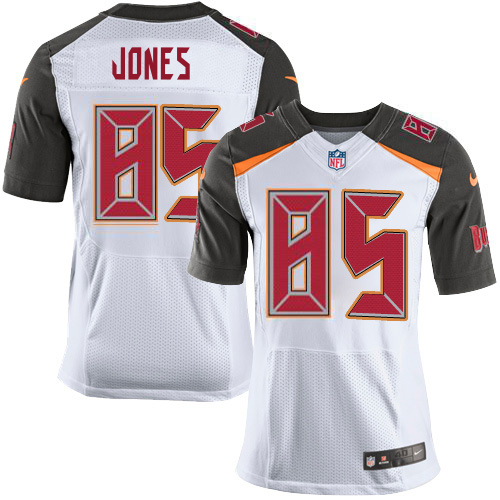 Nike Buccaneers #85 Julio Jones White Men's Stitched NFL New Elite Jersey