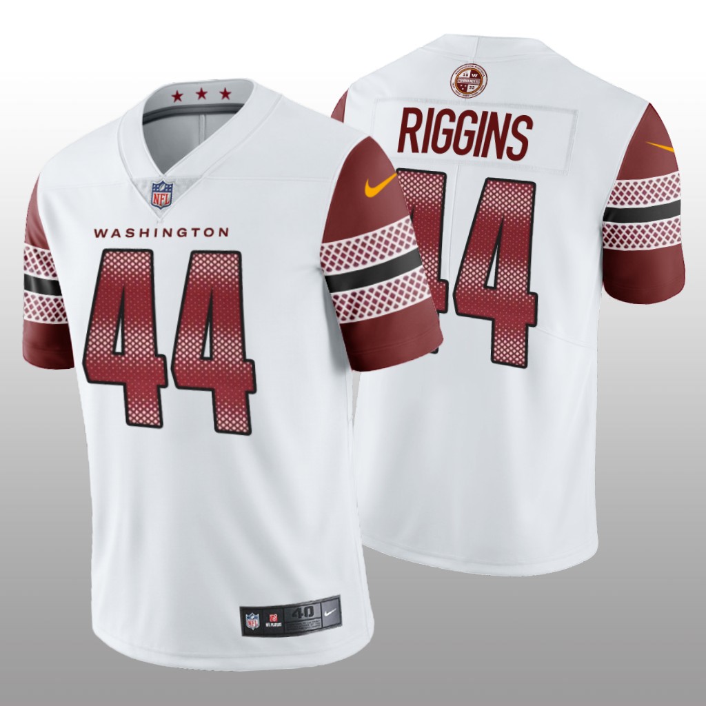 Washington Commanders #44 John Riggins Men's Nike Vapor Limited NFL Jersey - White