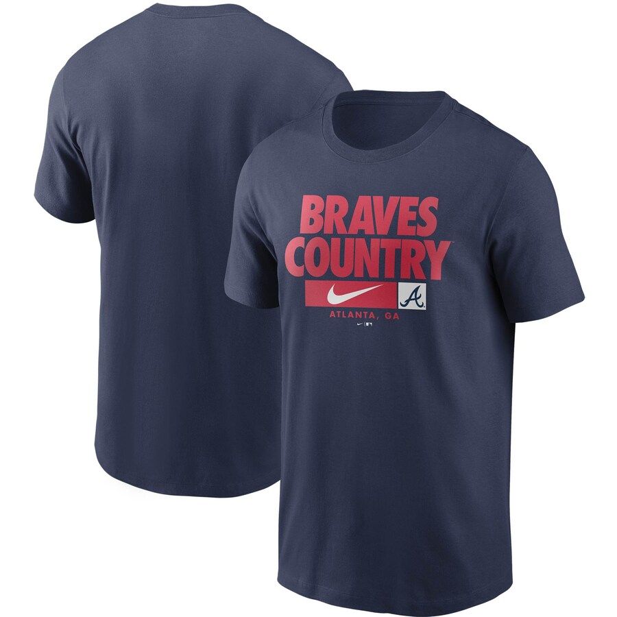 Atlanta Braves Nike Local Nickname T-Shirt Navy