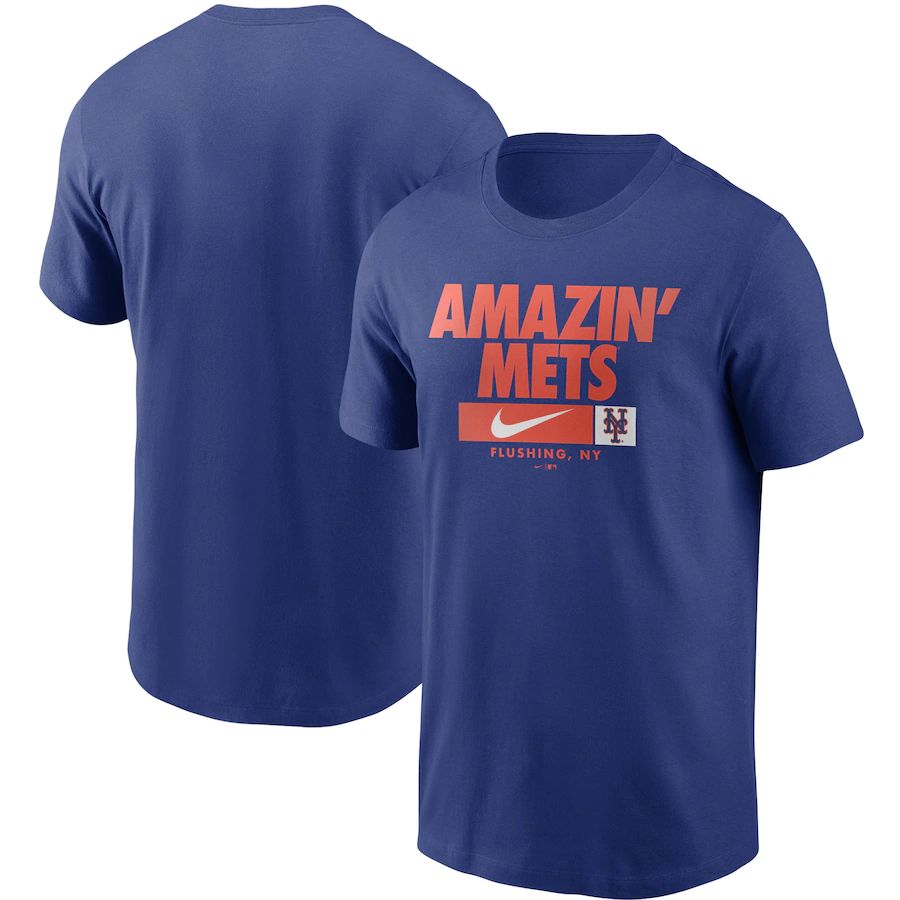 New York Mets Nike Local Nickname T-Shirt Royal