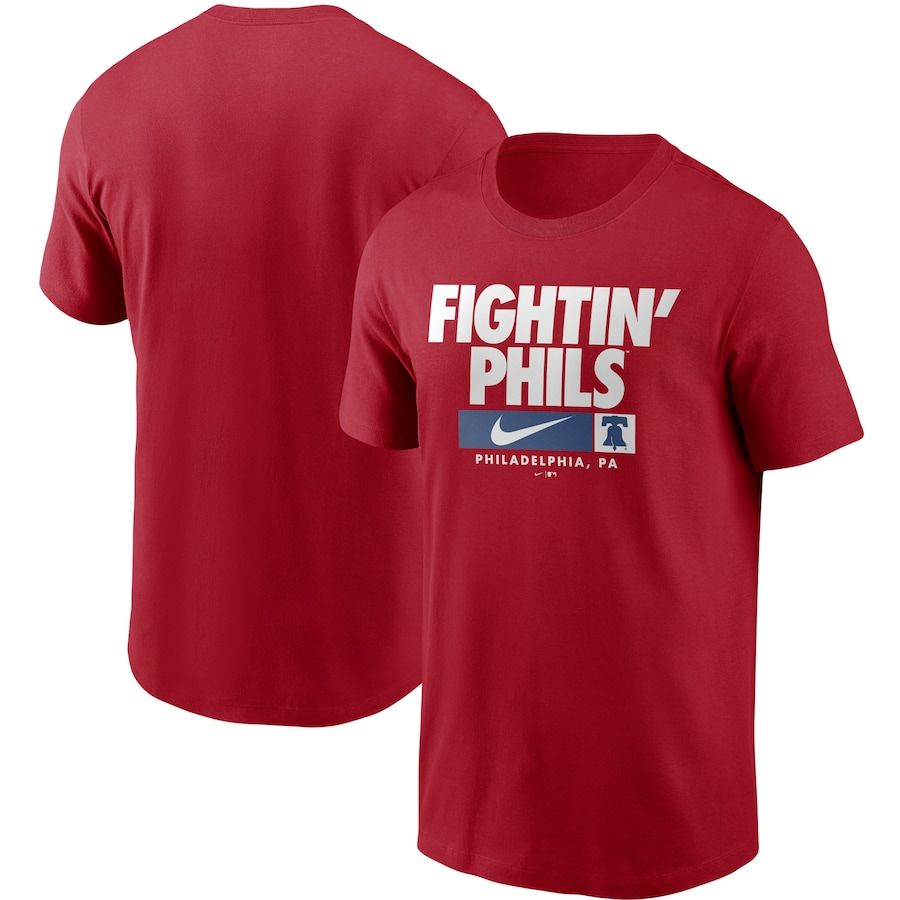 Philadelphia Phillies Nike Local Nickname T-Shirt Red