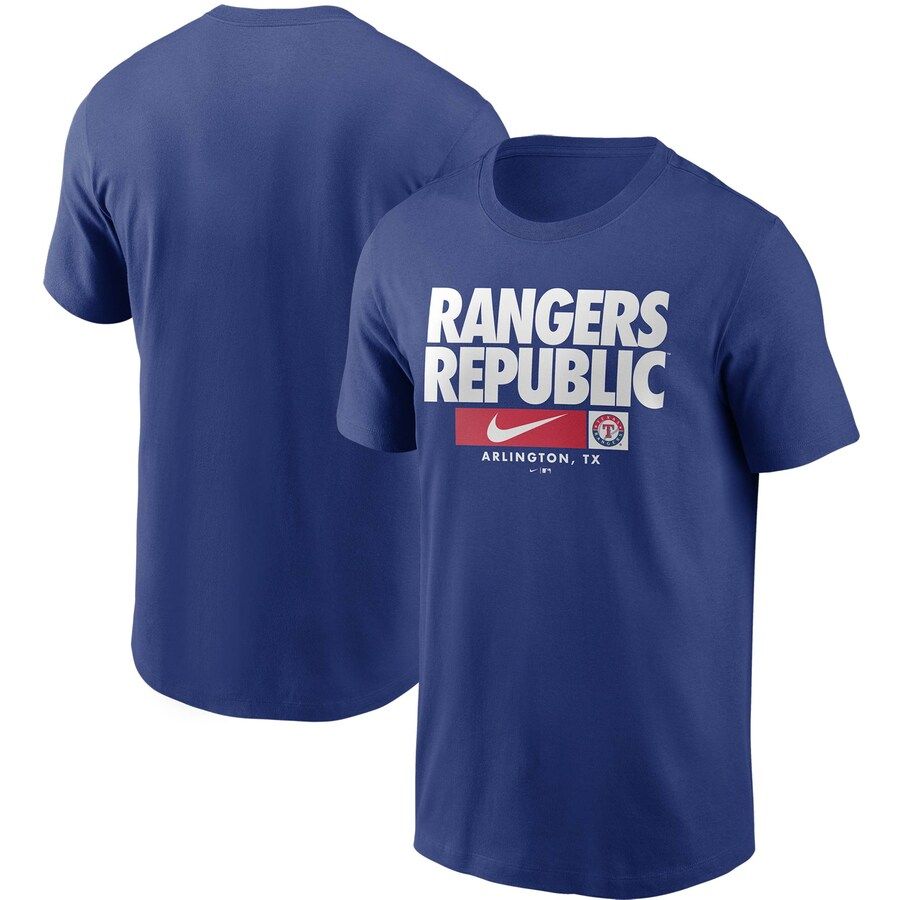 Texas Rangers Nike Local Nickname T-Shirt Royal