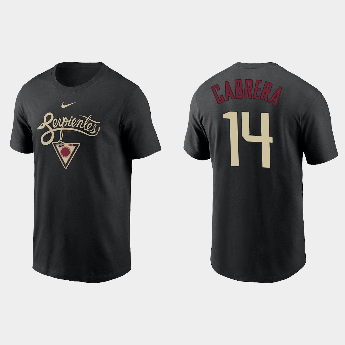 Arizona Diamondbacks #14 Asdrubal Cabrera Men's Nike 2021 City Connect Graphic T-Shirt Black