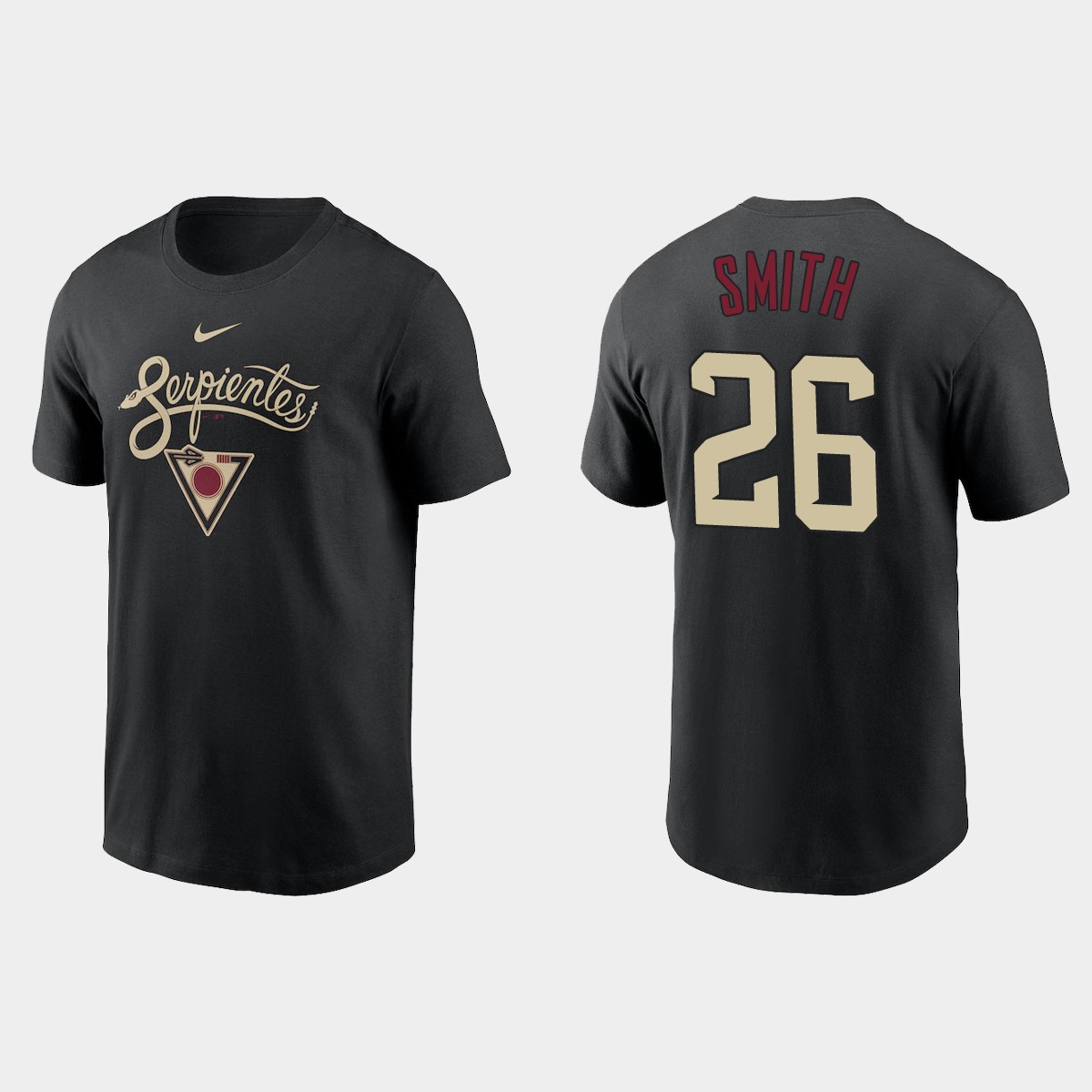 Arizona Diamondbacks #26 Pavin Smith Men's Nike 2021 City Connect Graphic T-Shirt Black