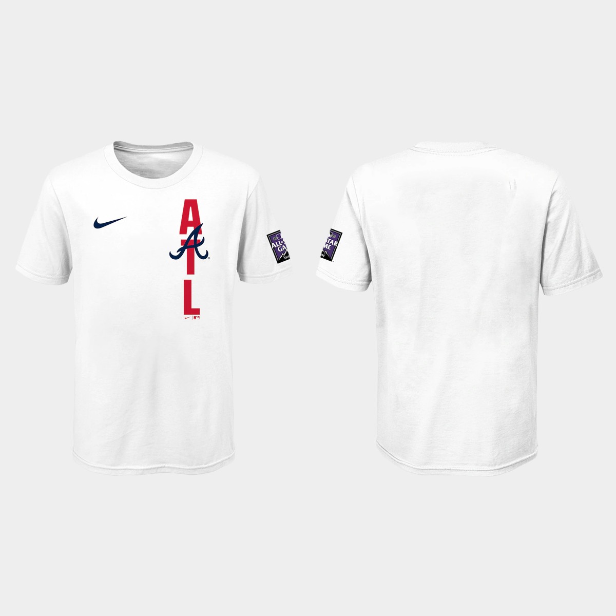 Atlanta Braves Youth 2021 Mlb All Star Game White T-Shirt