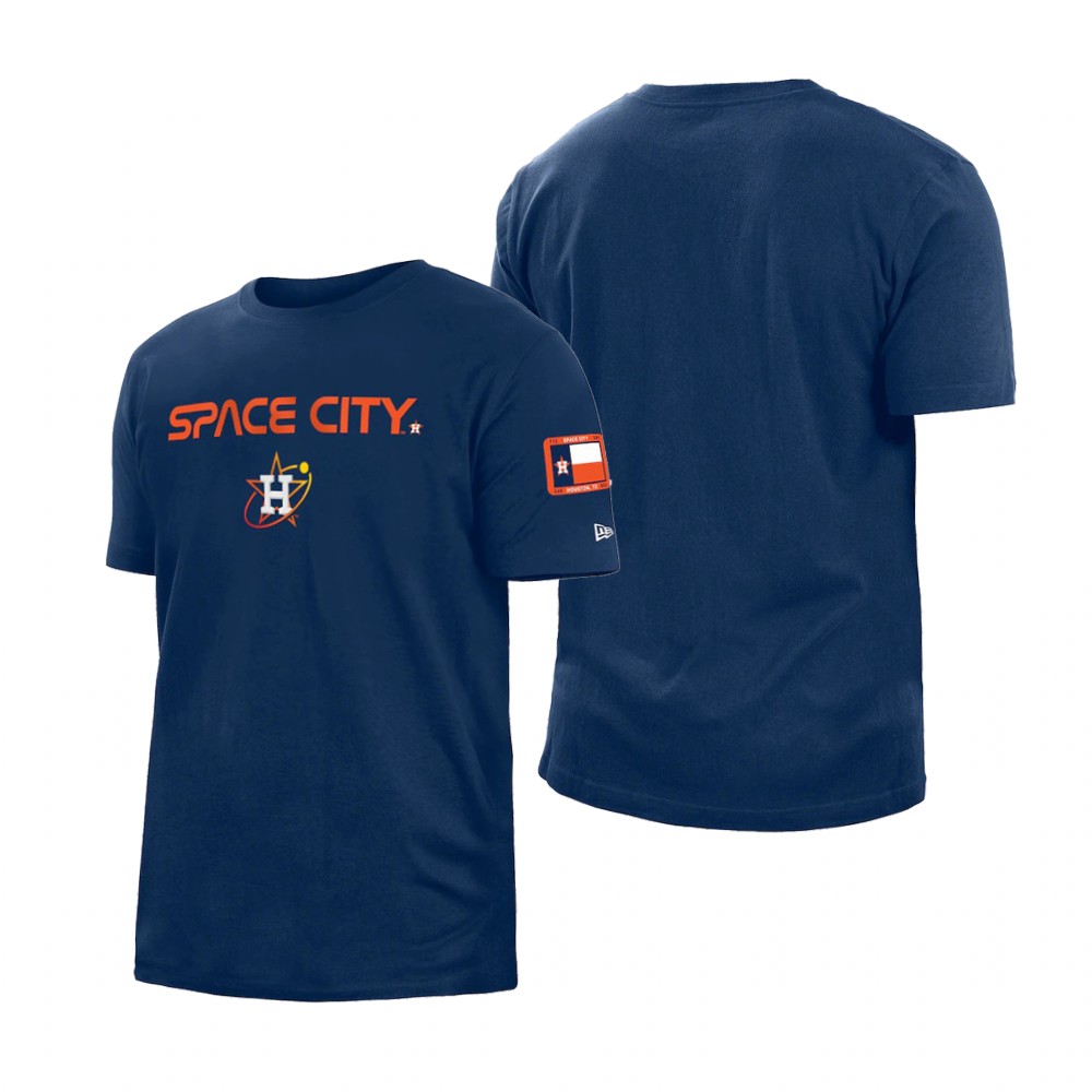 Houston Astros Blank Navy Men's Nike 2022 City Connect Team T-Shirt