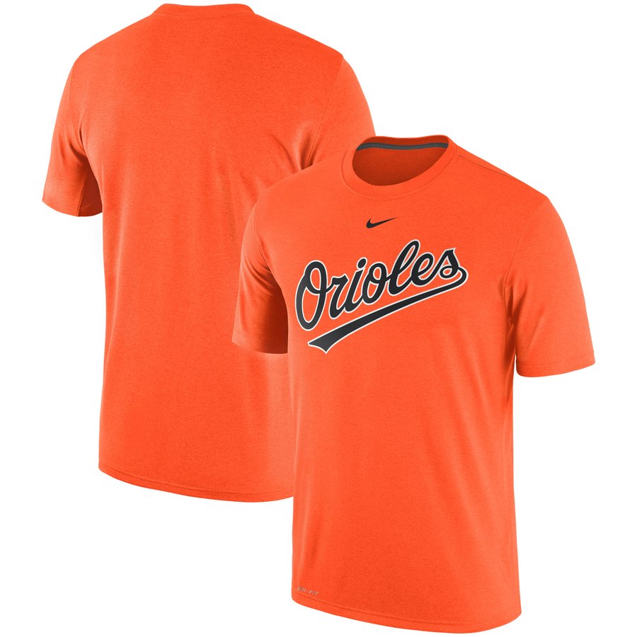 Baltimore Orioles Nike Legend Primary Logo Performance T-Shirt Orange