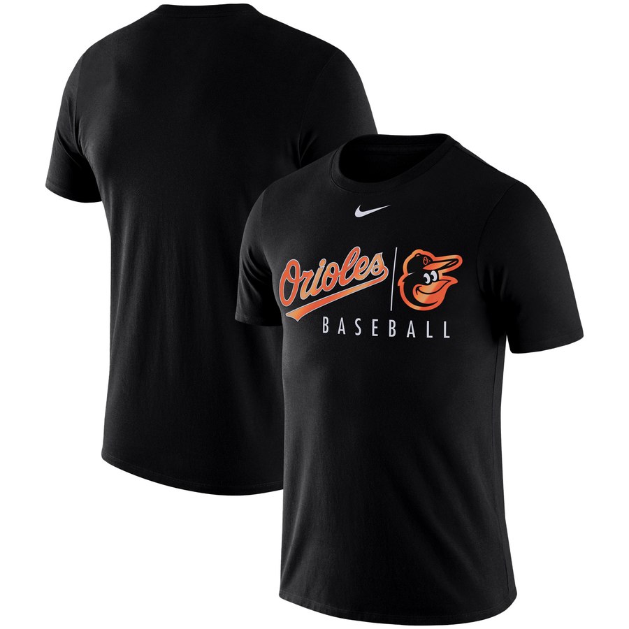 Baltimore Orioles Nike MLB Practice T-Shirt Black