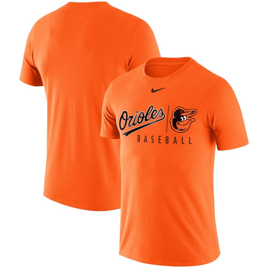 Baltimore Orioles Nike MLB Practice T-Shirt Orange