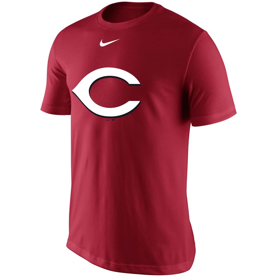 Cincinnati Reds Nike Legend Batting Practice Primary Logo Performance T-Shirt Red