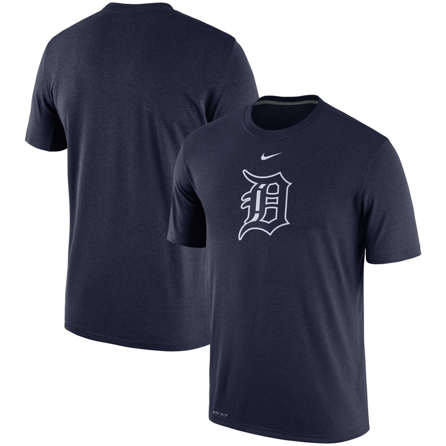 Detroit Tigers Nike Legend Batting Practice Primary Logo Performance T-Shirt Navy