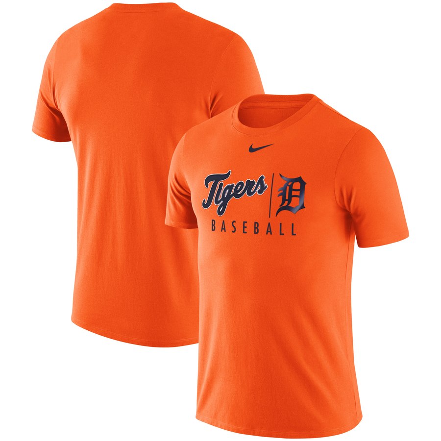 Detroit Tigers Nike MLB Practice T-Shirt Orange