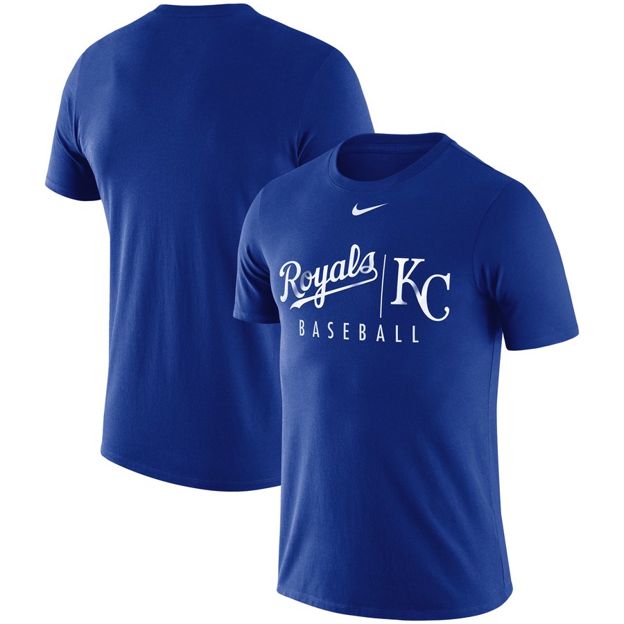 Kansas City Royals Nike MLB Practice T-Shirt Royal