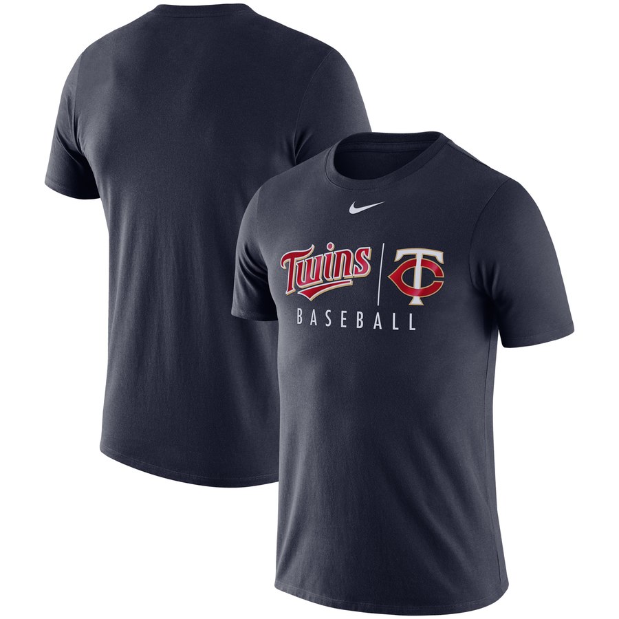 Minnesota Twins Nike MLB Practice T-Shirt Navy