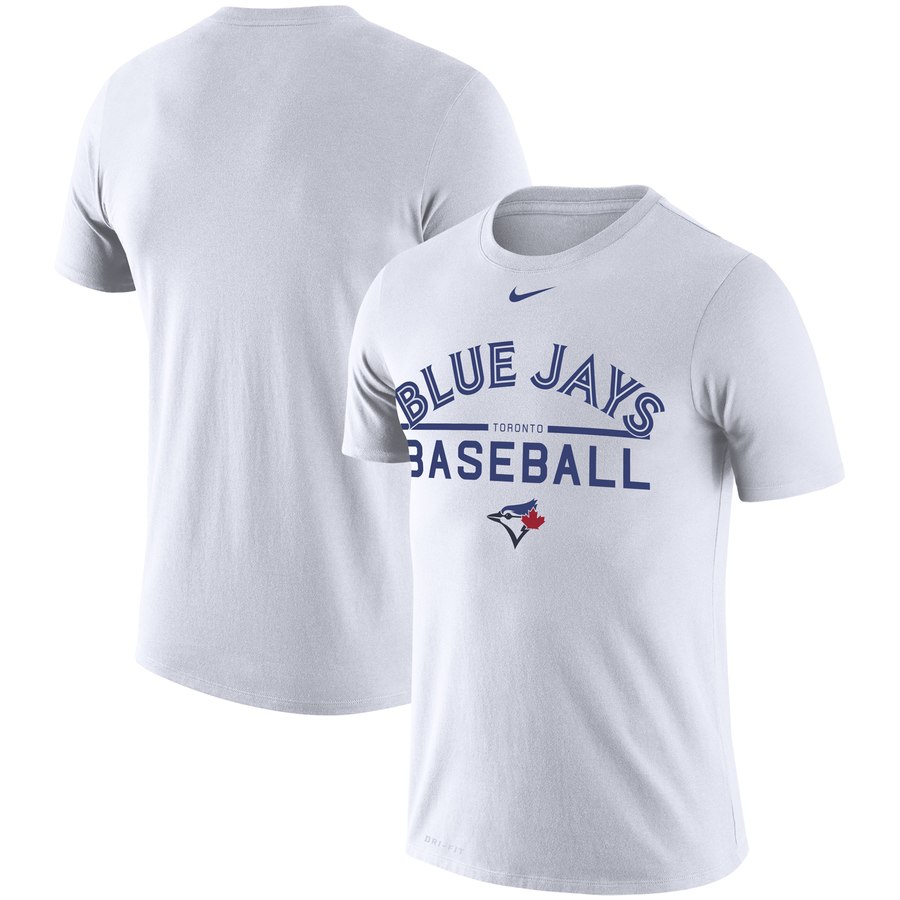 Toronto Blue Jays Nike Practice Performance T-Shirt White