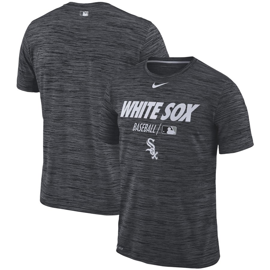 Chicago White Sox Nike Authentic Collection Velocity Team Issue Performance T-Shirt Black