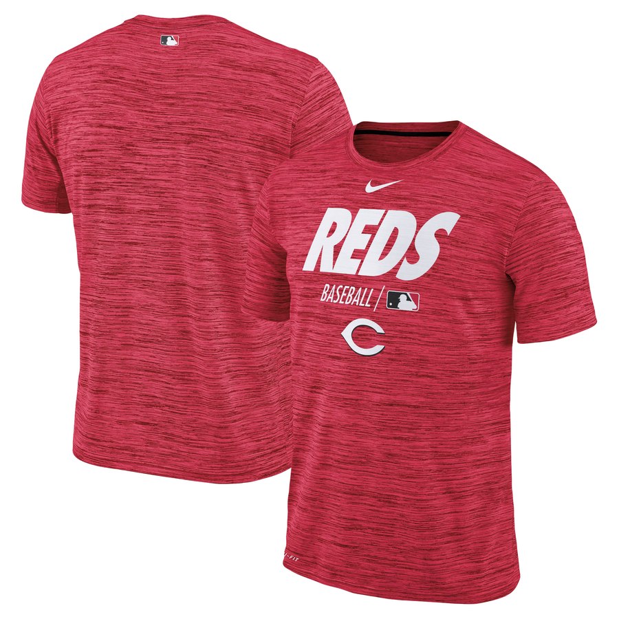 Cincinnati Reds Nike Authentic Collection Velocity Team Issue Performance T-Shirt Red