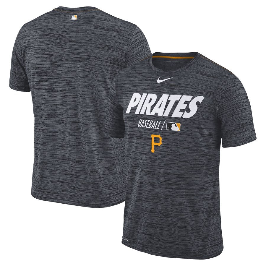 Pittsburgh Pirates Nike Authentic Collection Velocity Team Issue Performance T-Shirt Black