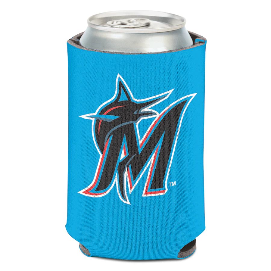 Miami Marlins WinCraft 12oz. Team Logo Can Cooler