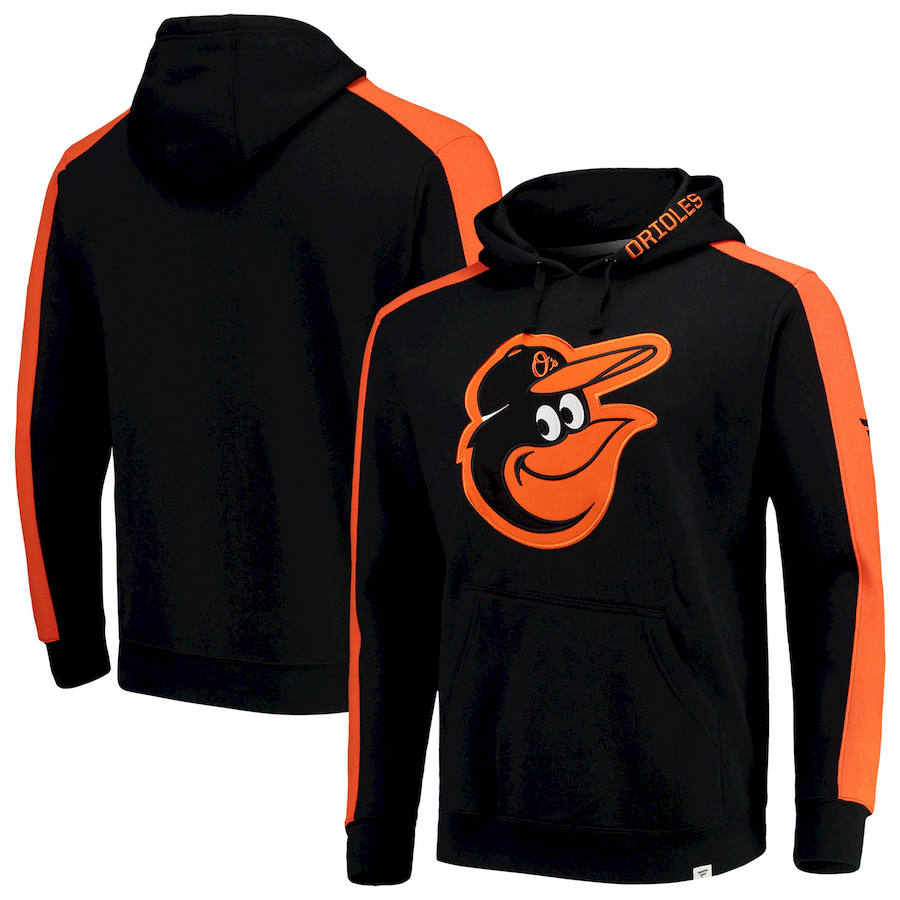 Baltimore Orioles Fanatics Branded Iconic Fleece Pullover Hoodie Black