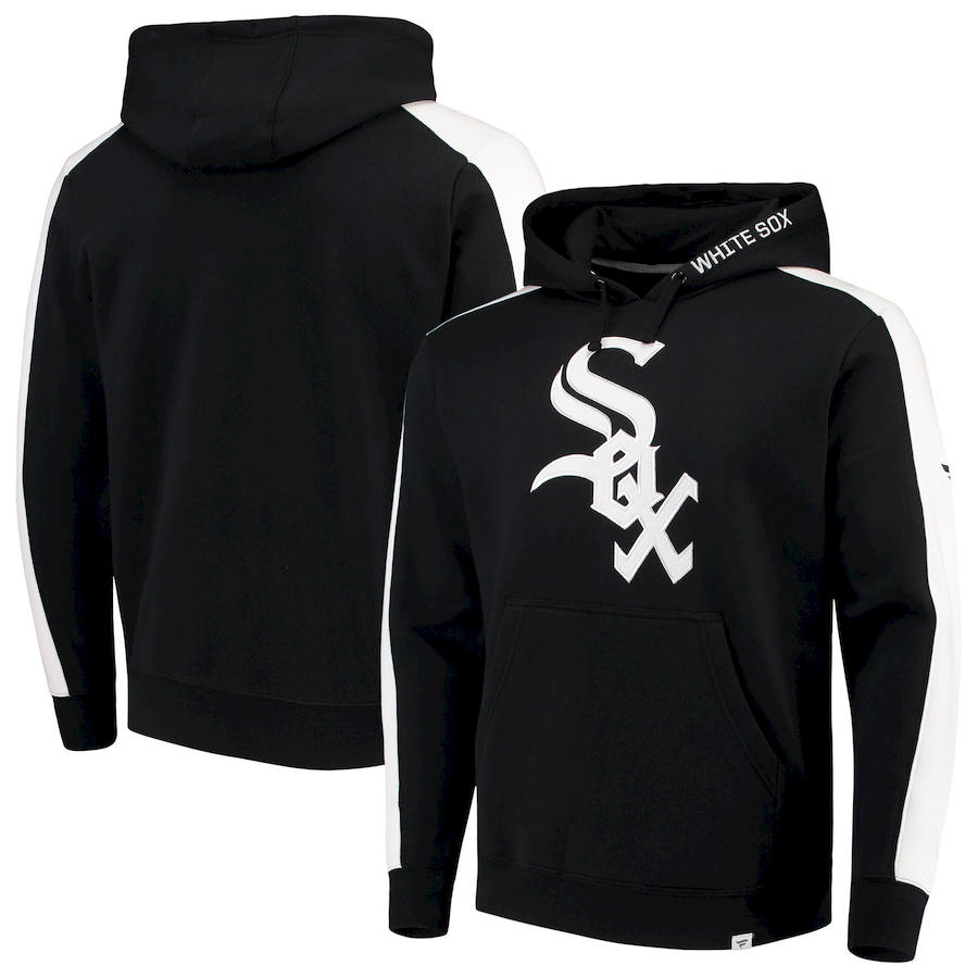 Chicago White Sox Fanatics Branded Iconic Fleece Pullover Hoodie Black